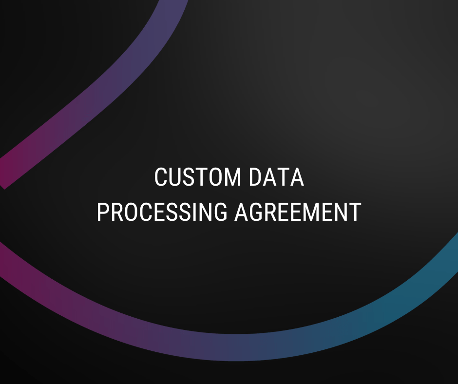 Custom Data Processing Agreement