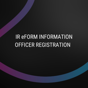 eForm Information Officer Registration